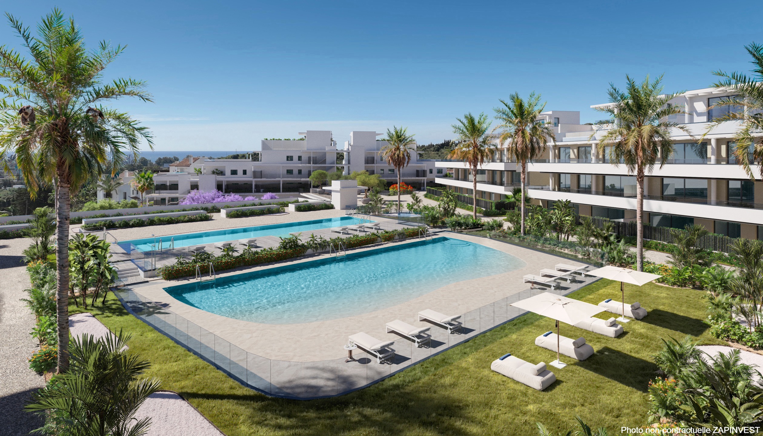 Appartement à Estepona dans un environnement calme et reposant proche du club de golf de la Resina, Espagne