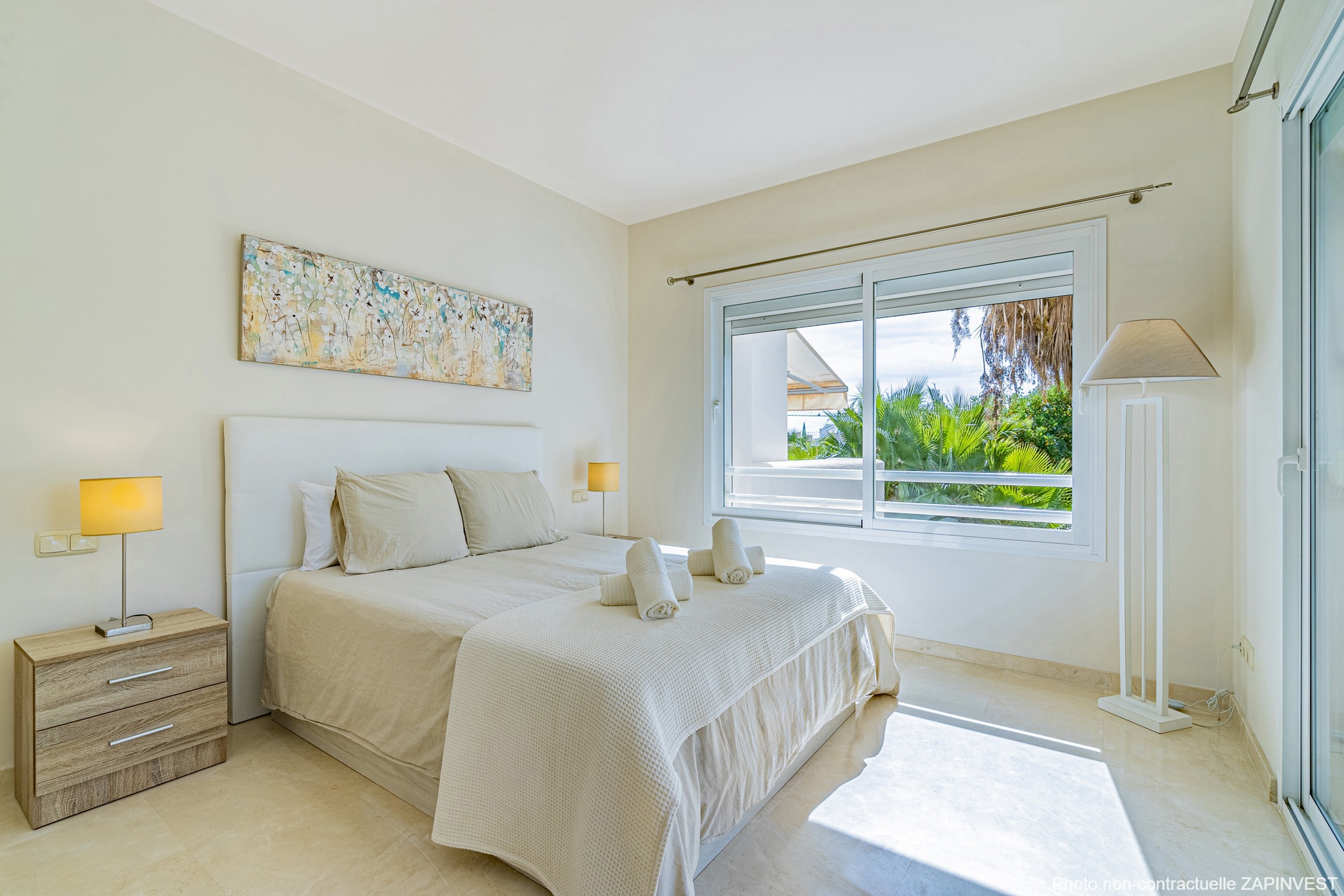 Appartement à Estepona avec des vues sur un magnifique parc et proche du seul et unique lagoon de la région, Espagne