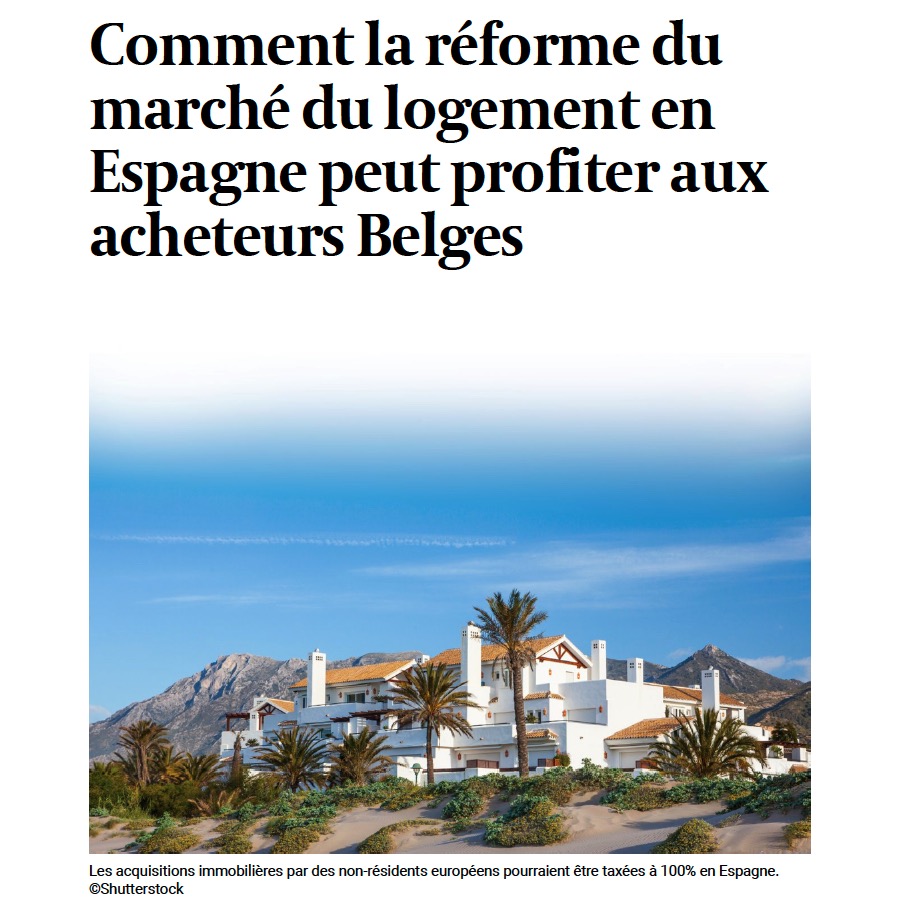 2025 01 27 LEcho comment la reforme du logement en espagne profite aux belges 1